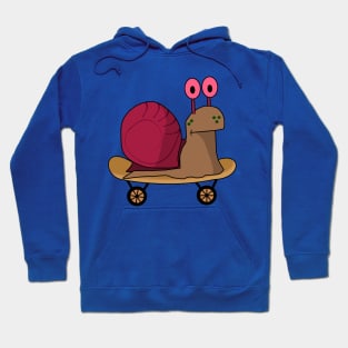 Skateboarding Snail Hoodie